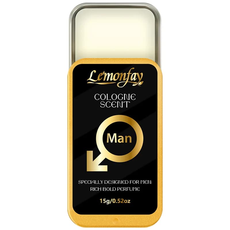 Baume parfumé pour homme Lemonfay, au parfum riche et longue durée, portable, adapté à un usage quot