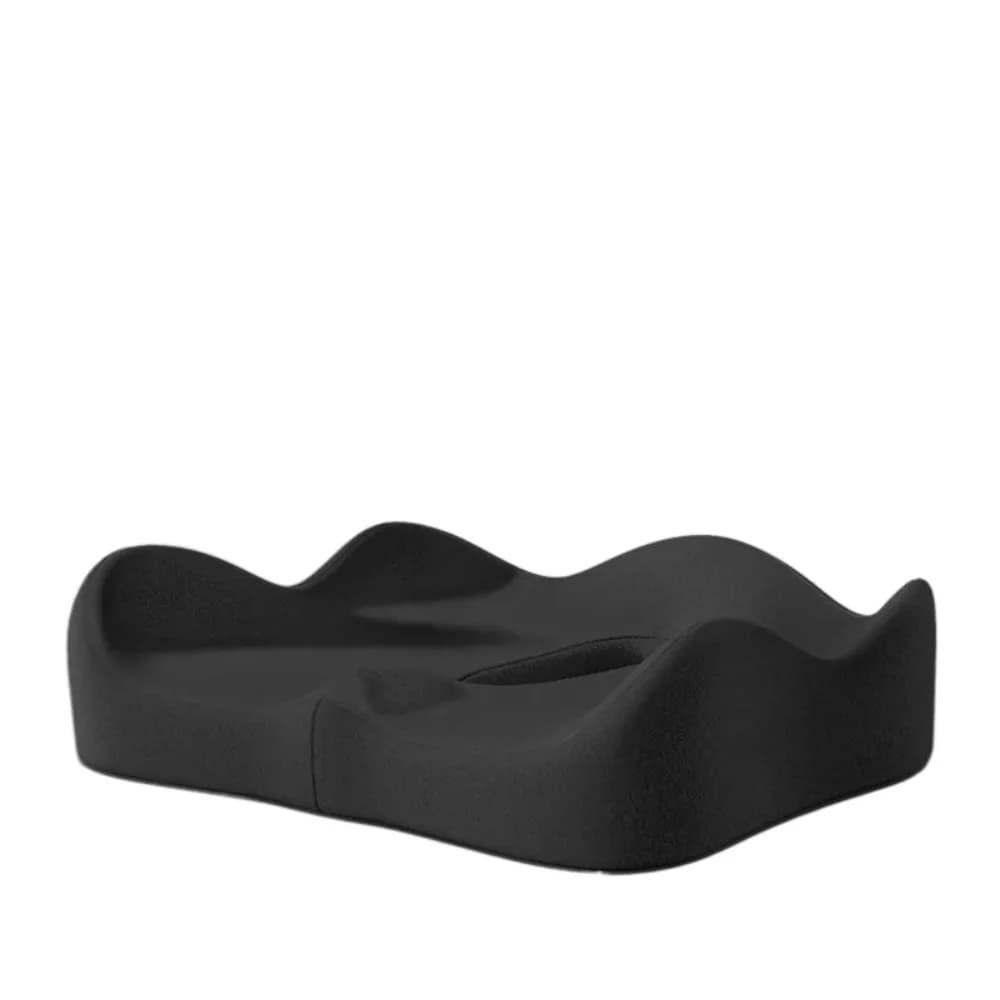 Coussin de siège ergonomique en mousse à mémoire de forme, soutien en trois zones, coussin de chaise