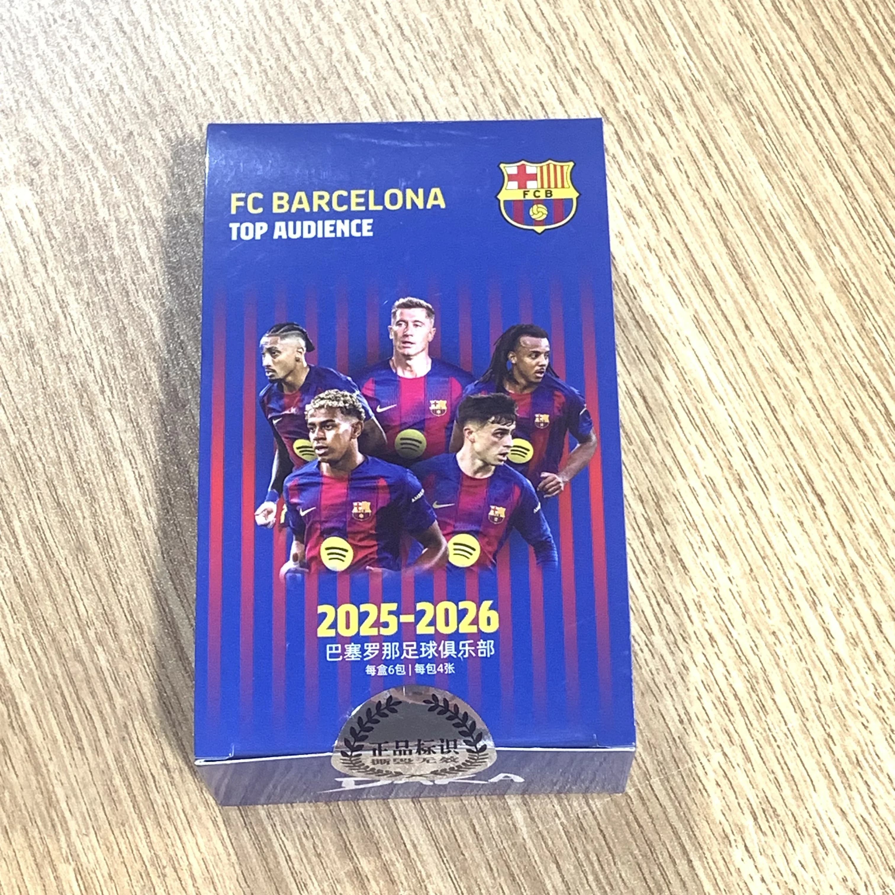 2025-26 DAKA Top Audience Real Madrid Barcelona Team Box Mbappe Yamal Football Star T
