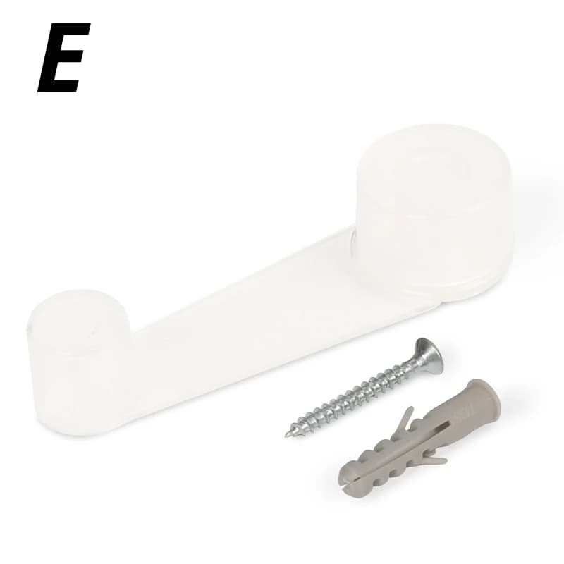 1 pièce Butée de porte en acier pour sol et mur, avec embouts en caoutchouc silicone, cale de porte,