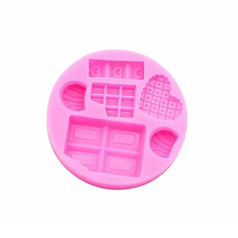 Moule en Silicone pour crème glacée, bonbons, gâteaux, bonbons, gâteaux artisanaux au chocolat faits