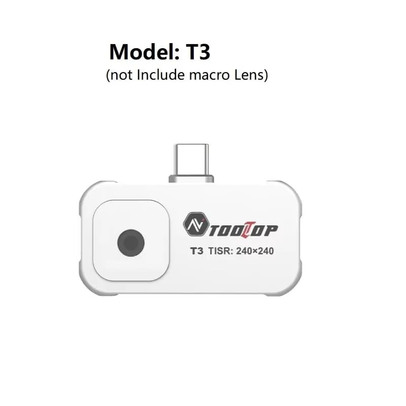TOOLTOP T3 Android type-c imageur thermique TISR240x240 prise de Photo vidéo Smartphone caméra therm