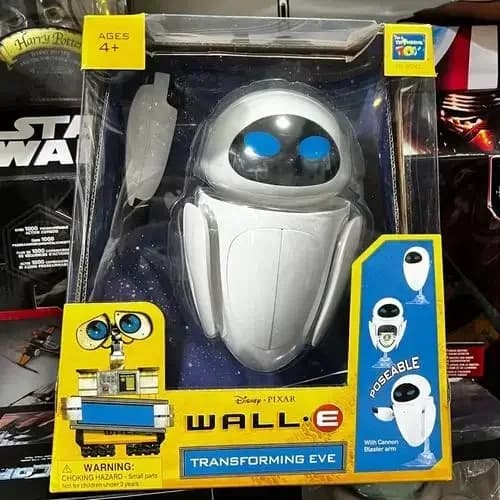 Disney Original Thinkway jouets mur E transformant EVE Robot figurine modèle jouet enfant cadeau de