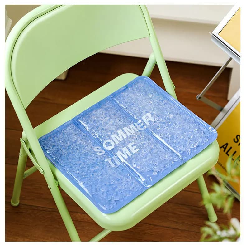 Coussin de siège rafraîchissant universel Ice Pad pour chaise de bureau et voiture, rafraîchissant,