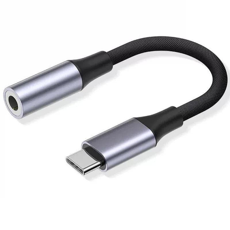 Adaptateur d'écouteurs USB Type C à Jack 3.5, convertisseur de câble Audio USB-C 3 5mm pour IPhone 1