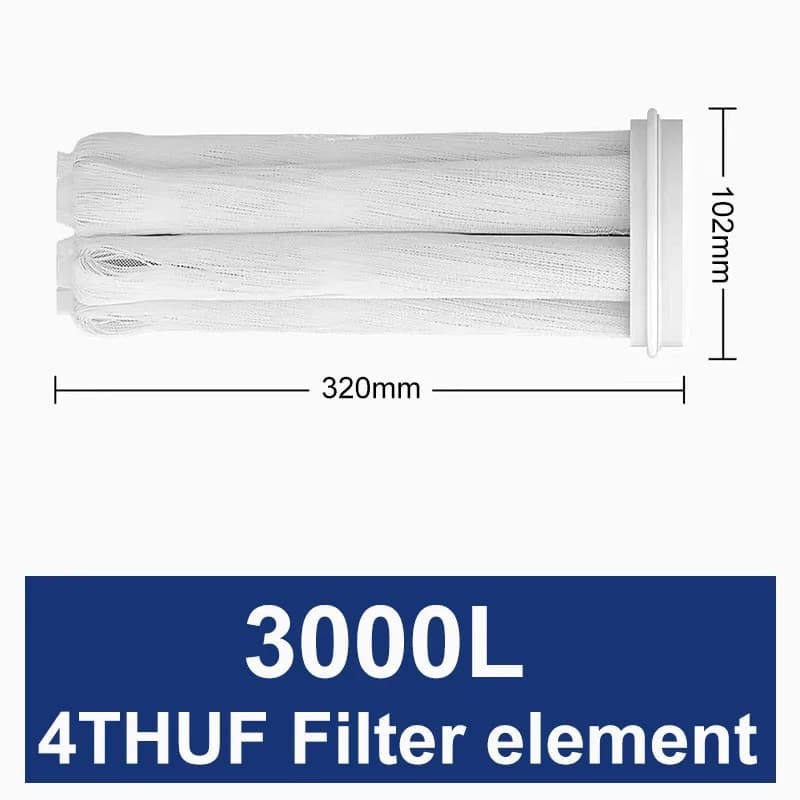 Filtre à eau pour toute la maison, technologie 4.0, 3000-8000L/H, purificateur à ultrafiltration SUS