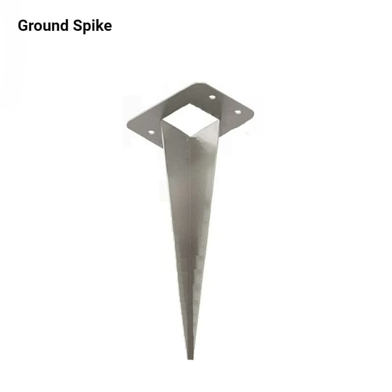 Prise extérieure étanche avec piquet de fixation pour tondeuse à gazon, barbecue, lampadaire, caméra