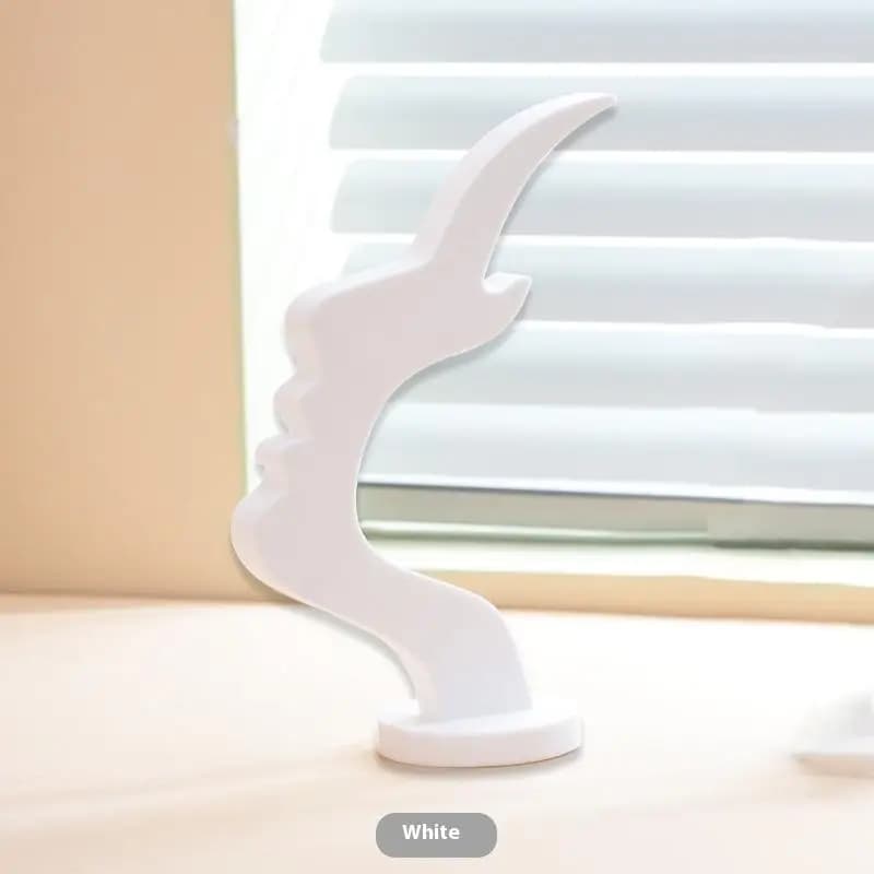 Support à lunettes en forme de visage humain, simple et original, pour décoration