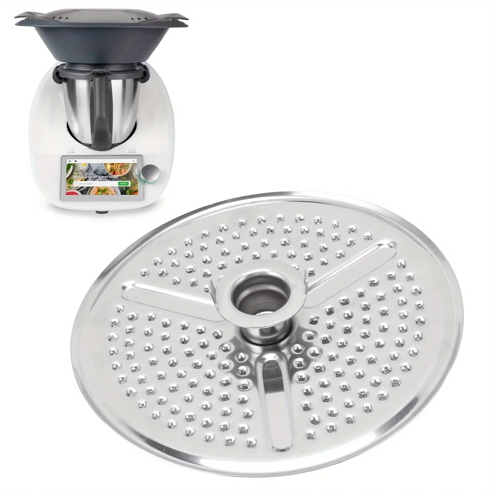 Éplucheur de pommes de terre en acier inoxydable Thermomix TM5 TM6, Gadget de cuisine Durable et rés