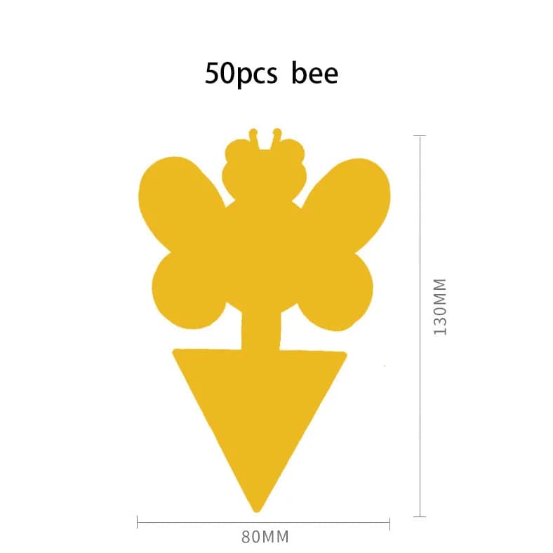 Pièges à insectes volants aux fruits, 50 pièces, pour plantes, maison intérieure, extérieur, cuisine
