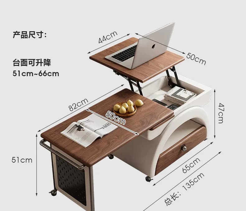 Tables basses relevables pour hôtel, pliantes, multifonctionnelles, table d'appoint mobile pour salo