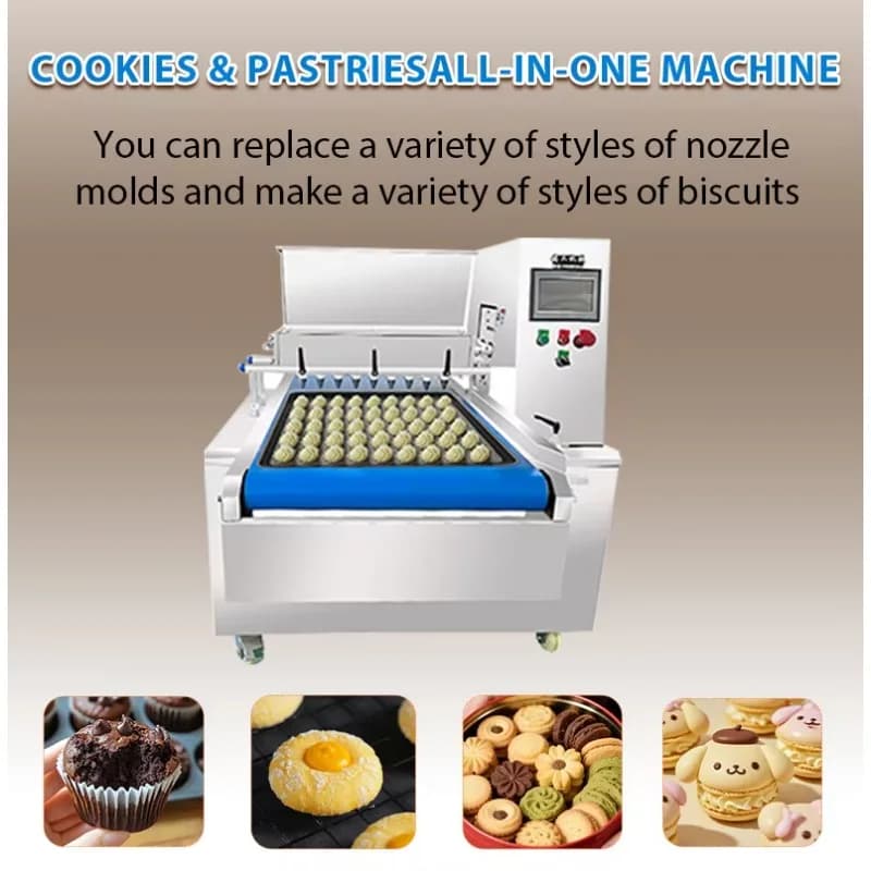 Machine à gâteaux Tiramisu automatique, Servo à biscuits au beurre, ligne de Production de muffins P