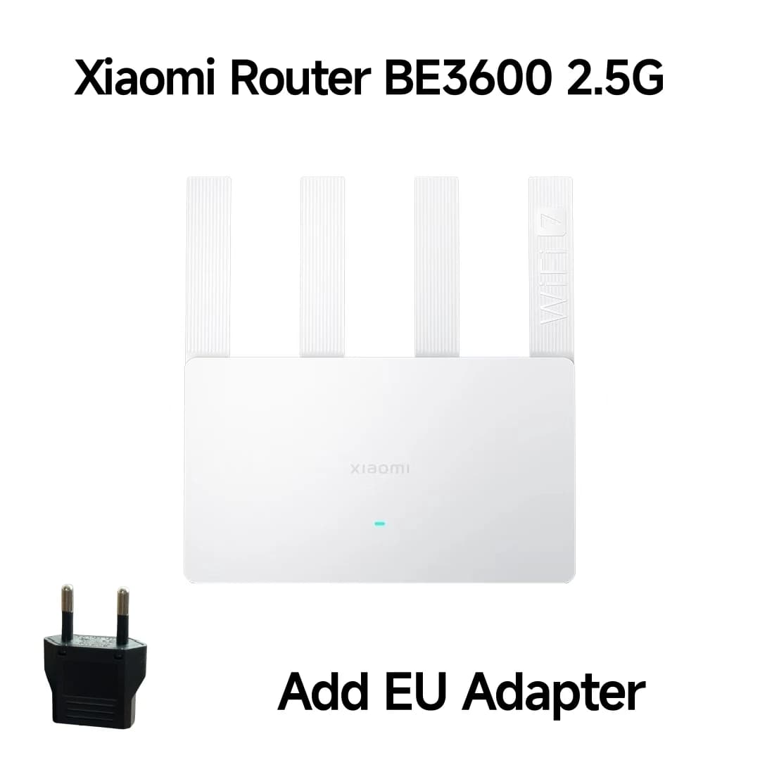 Routeur Xiaomi Original BE3600 Nouveau WiFi7 Port Ethernet 2.5G 3600 Mbps Vitesse de Réseau Ultra Ra