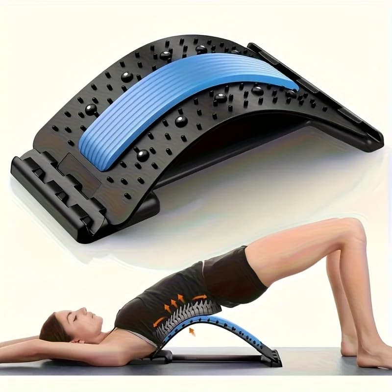 Correcteur de posture à 3 niveaux pour le dos, support lombaire ergonomique pour le bureau, la voitu