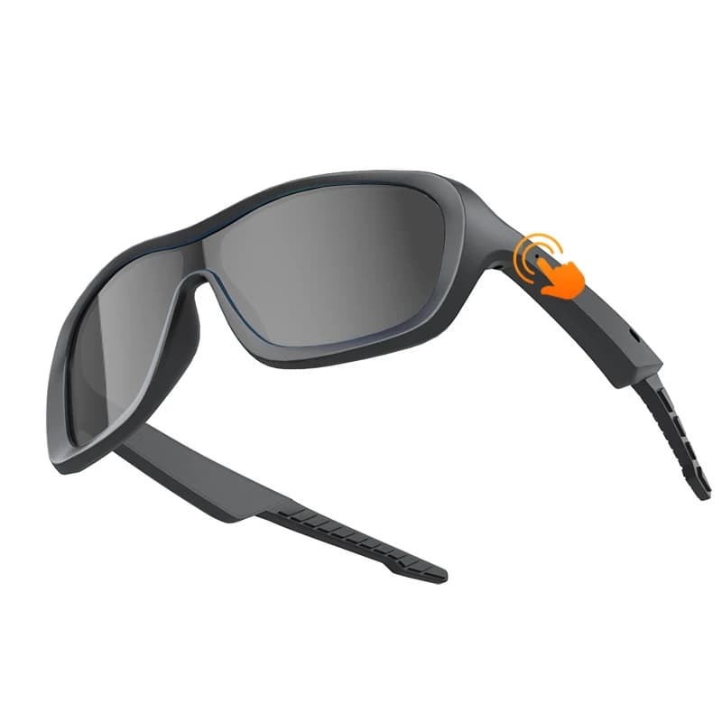 Lunettes Intelligentes de Traduction Vocale IA 2026 – Protection Solaire Extérieure, Audio, Écoute M