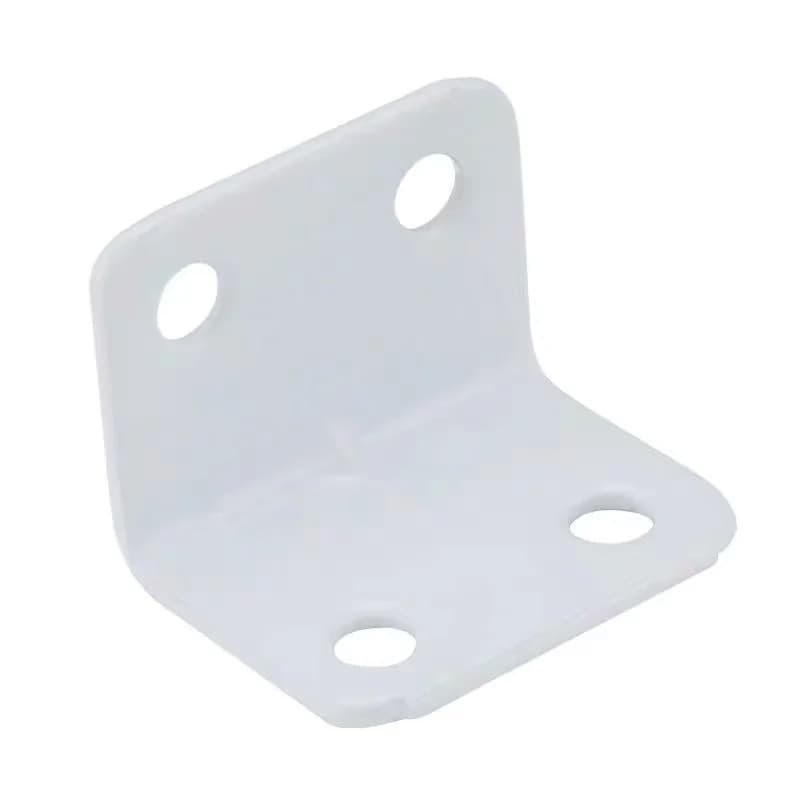 Code d'angle en fer blanc, supports d'angle à Angle droit de 90 degrés, connecteurs de meubles, 10 p