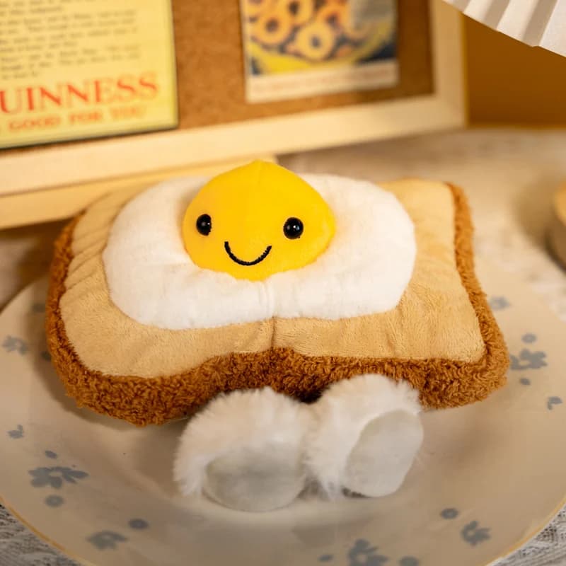 Boulangerie gâteau en peluche/Toast/Puff/Napoleon jouets en peluche Ultra-doux Kawaii pain pâtisseri