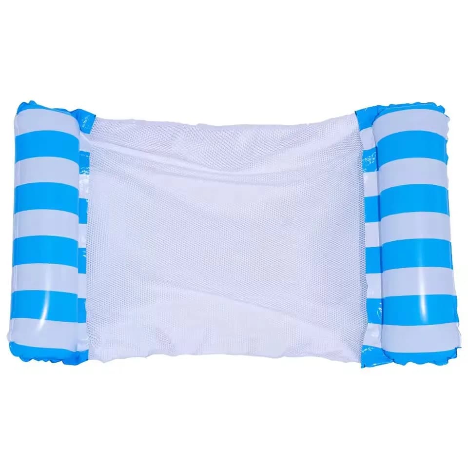 Nouveau Hamac à eau inclinable gonflable flottant matelas de natation mer anneau de natation piscine