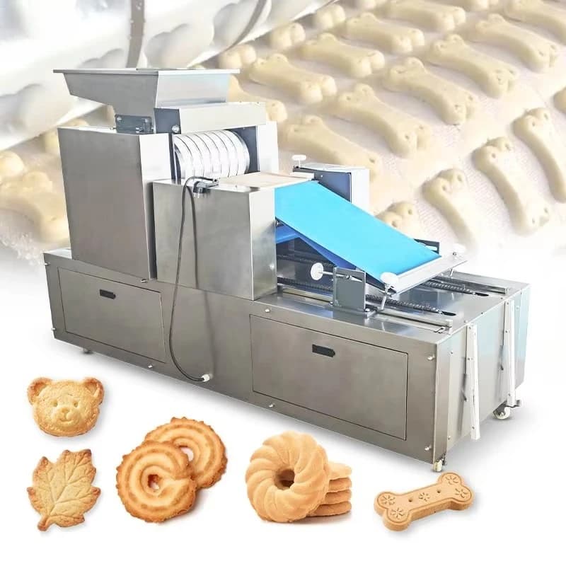 Machine de production automatique de mini-biscuits, de shortbread et de crackers italiens en Chine