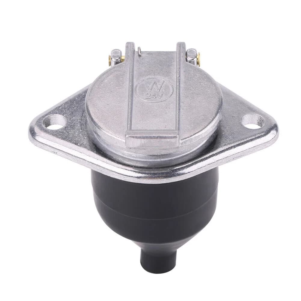 Connecteur de remorque à 7 broches 24V, prise de remorque européenne pour camion RV, canettes, carav