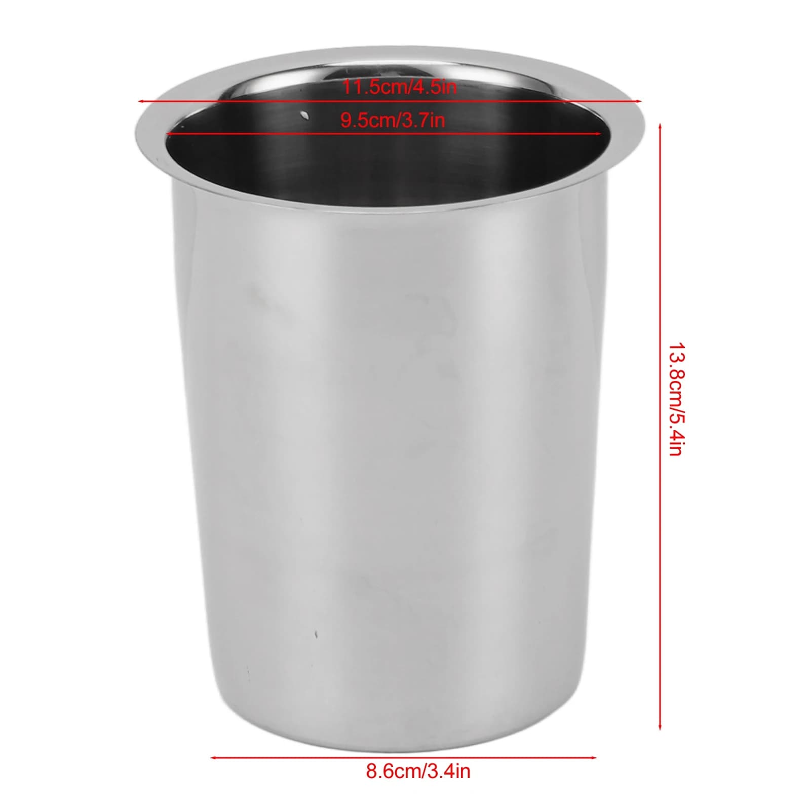 Porte-ustensiles de cuisine en acier inoxydable 304, grande capacité, couteau polyvalent, fourchette