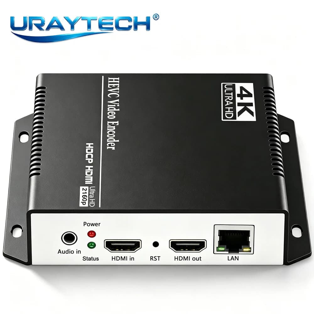 Encodeur vidéo IP HDMI MPEG4 4K 1080P HD H.265 H.264 RTSP RTMP SRT ONVIF pour diffusion en direct av