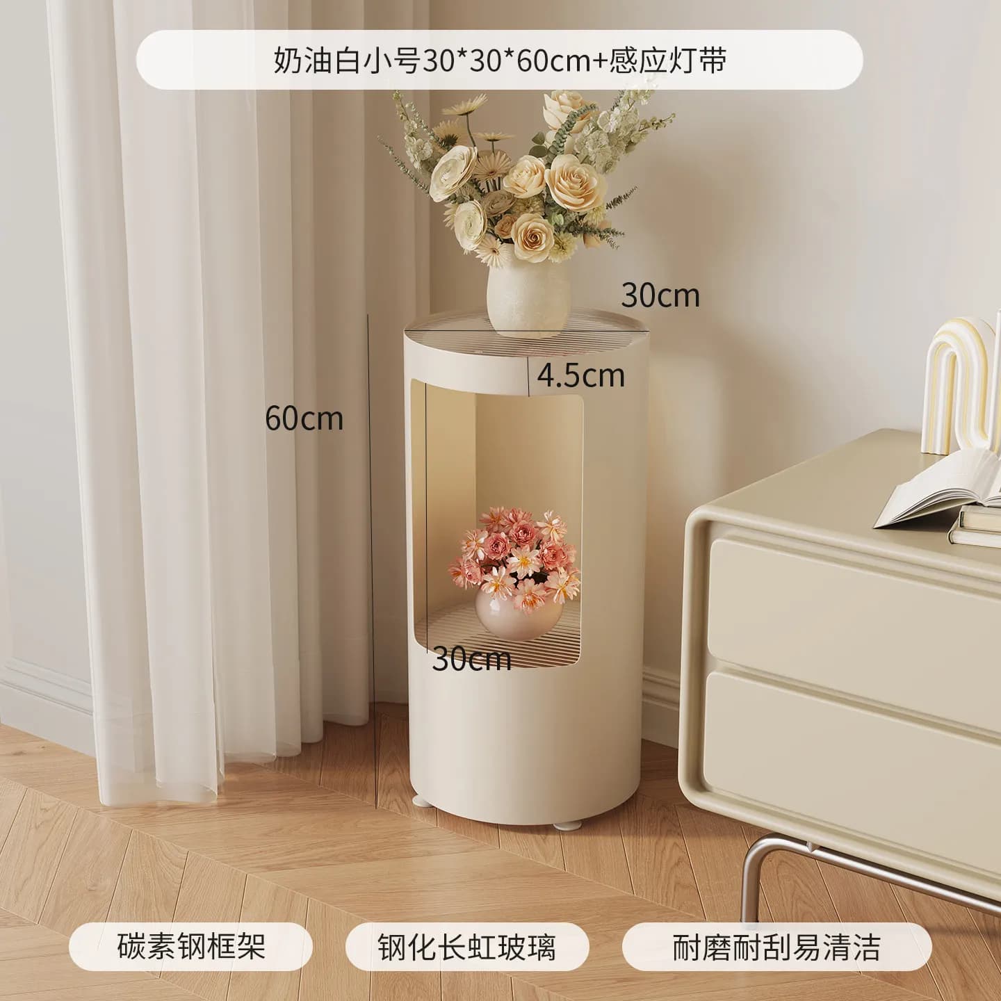 Étagère d'angle murale de rangement, Présentoirs de fleurs pour hôtels, Décoration végétale, Arredo