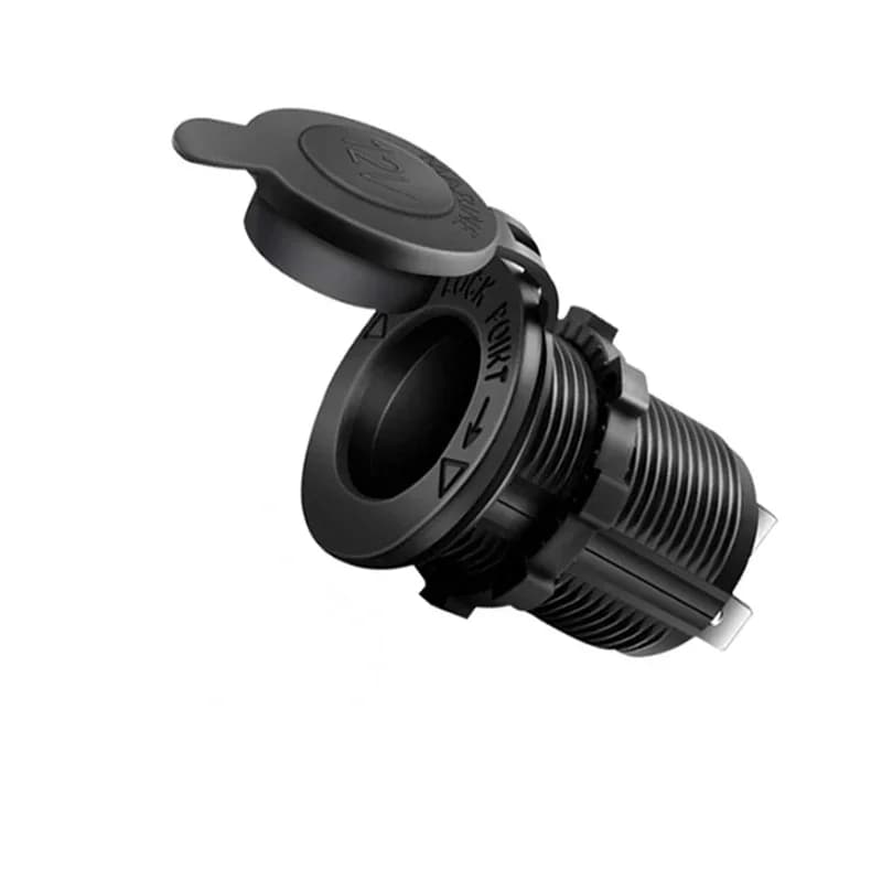 Prise allume-cigare étanche 12V pour voiture, bateau, moto, VTT, camping-car