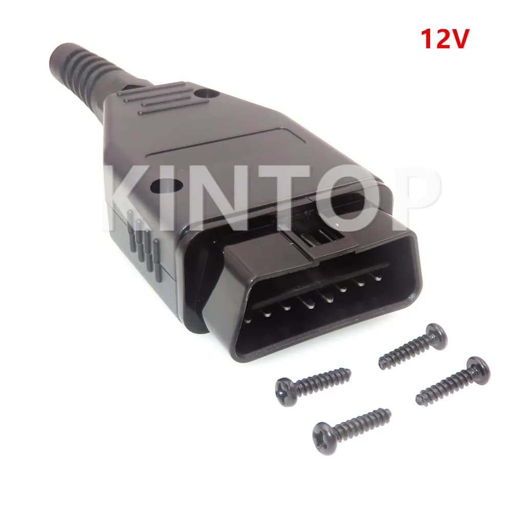 Connecteur de Diagnostic pour BMW, 16 broches, 1 jeu, prise d'interface de Diagnostic pour voiture O