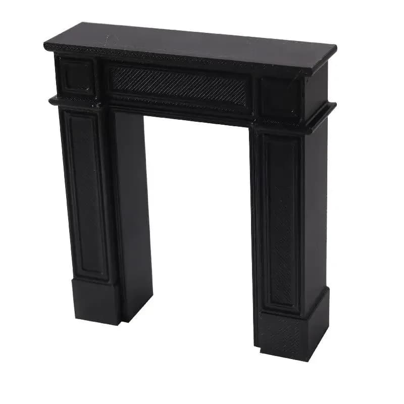 Maison de poupée Miniature de style européen, 1 pièce, armoires de salon, rangement rétro américain,