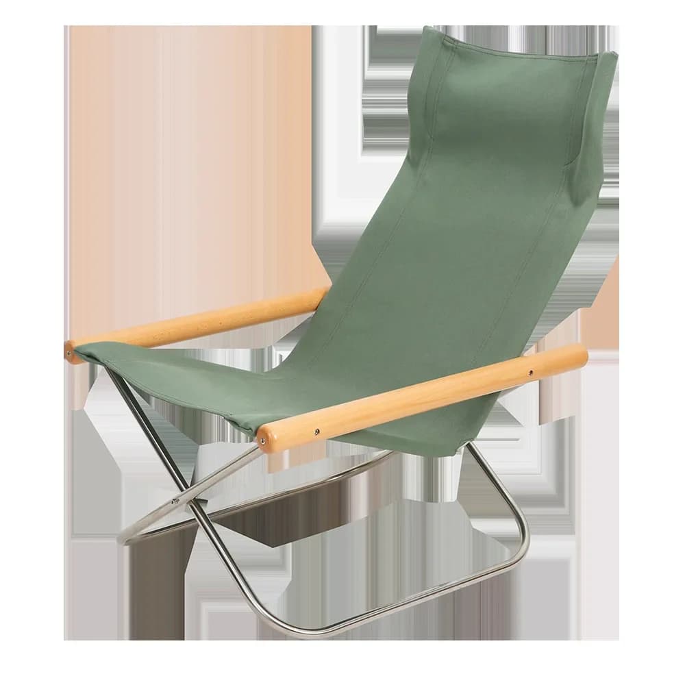 Chaise longue japonaise simple en toile, chaise de balcon japonaise, chaise de plage pliable pour la