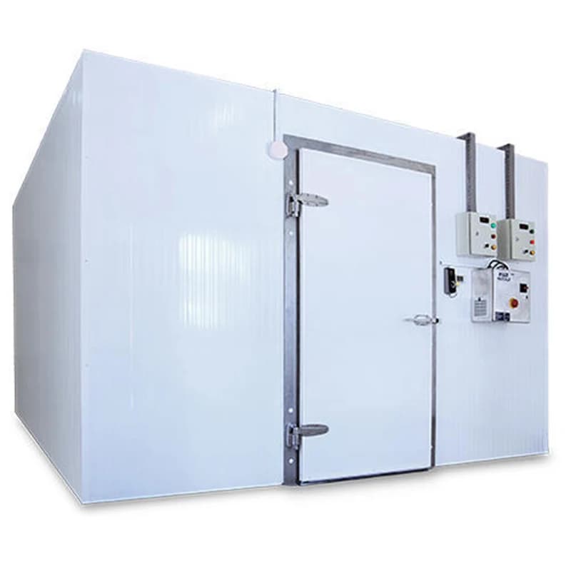 Chambre froide monobloc pour la conservation des fruits et légumes, chambre froide de plain-pied pou