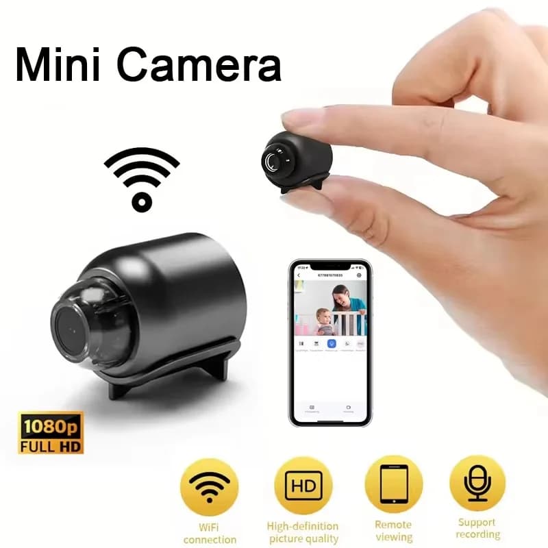 Vision nocturne détection de mouvement caméscope Cam Mini 1080P caméra sans fil Surveillance sécurit