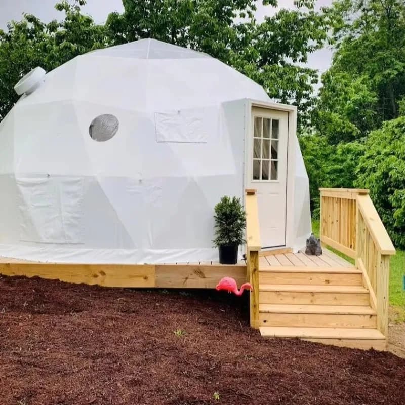Dôme de glamping de luxe pour entreprises, tente dôme de glamping, tente d'hôtel de plein air, tente