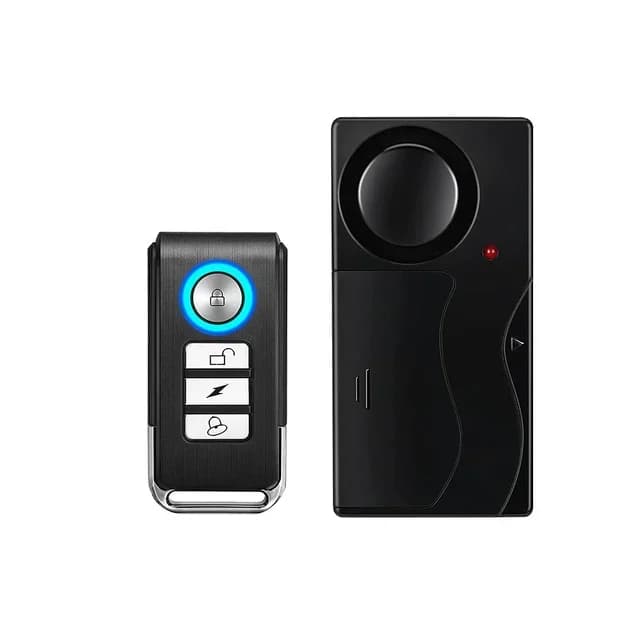 Extractme 108dB alarme antivol alarme de Vibration sans fil avec télécommande alarme de porte et de