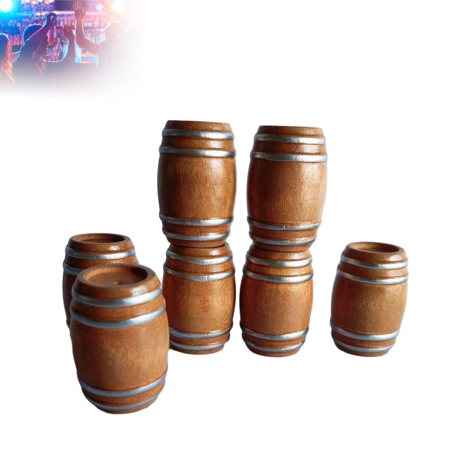 Kit d'accessoires de bar miniatures pour maison de beurre, design mignon et élégant, relaxant, décor