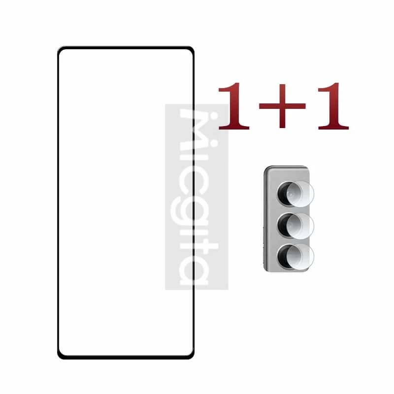 Colle complète pour Tecno Camon40 verre trempé 9H anti-rayures film de verre transparent film d'appa