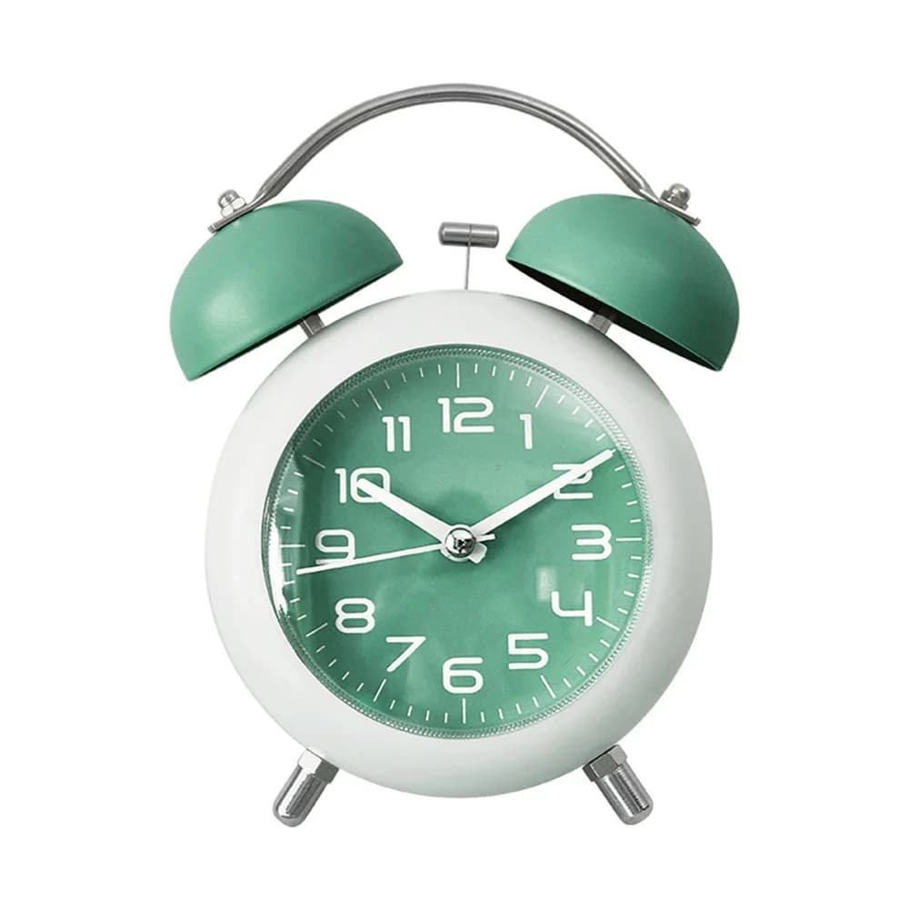 Réveil sonore de chevet pour les dormeurs profondément endormis, réveils ronds créatifs avec chiffre