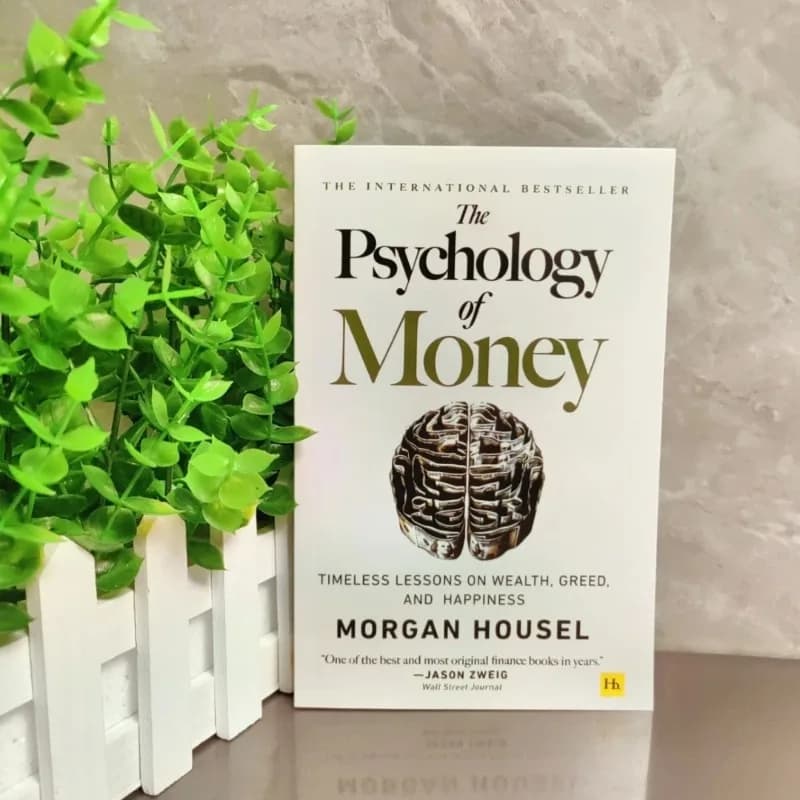 2 livres de Morgan Housel : La psychologie de l'argent et le même livre que toujours, en anglais, re
