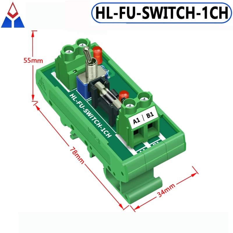 Bloc de distribution d'alimentation 12V 24V à 16 voies avec fusibles et interrupteur pour câblage él