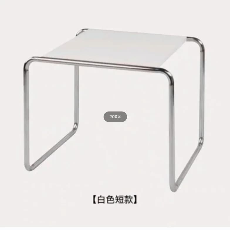 Tables gigognes rectangulaires minimalistes pour salon, ensemble de table basse Lazio vintage nordiq