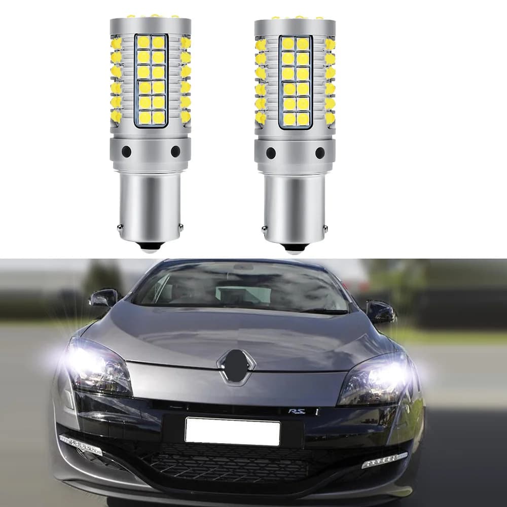 Ampoule LED P21W DRL pour Renault Megane 3 MK3 CC coupé 2008 – 2013, feu diurne LED Canbus 6000K, 2