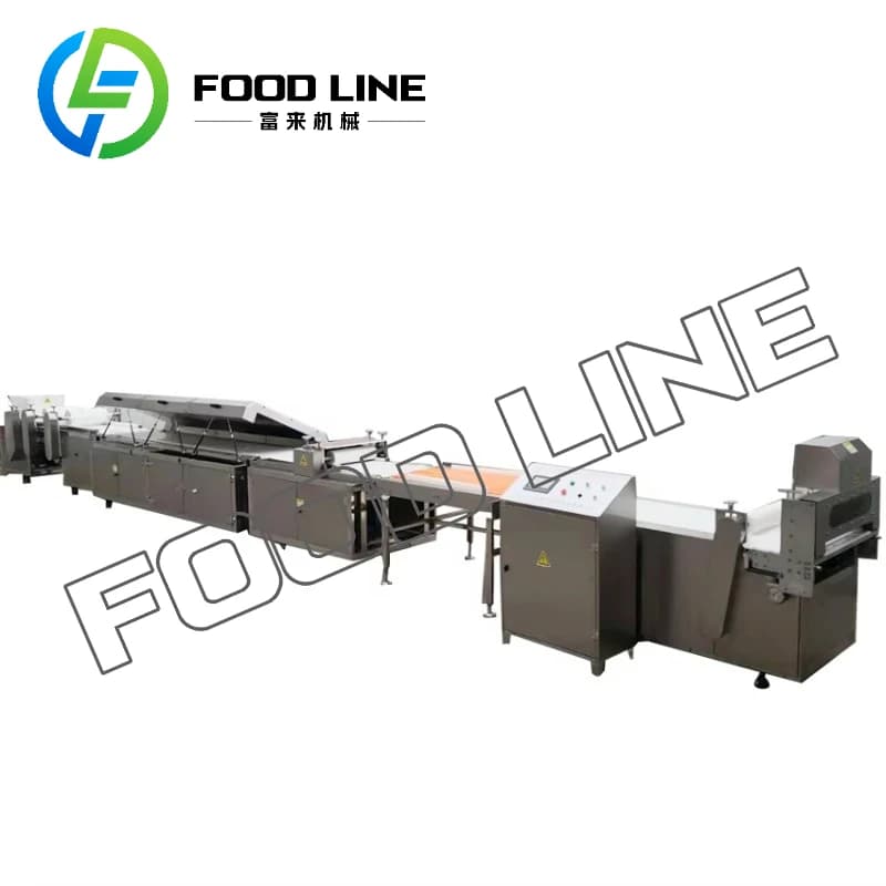 Ligne de production automatique de machine de fabrication de barre de céréales soufflée de protéines