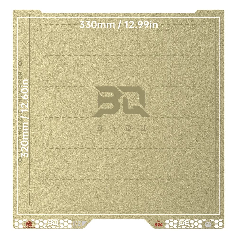 Plaque de construction BIGTREETECH Panda CryoGrip Pro Glacier Sheet en acier à ressort, pièces pour