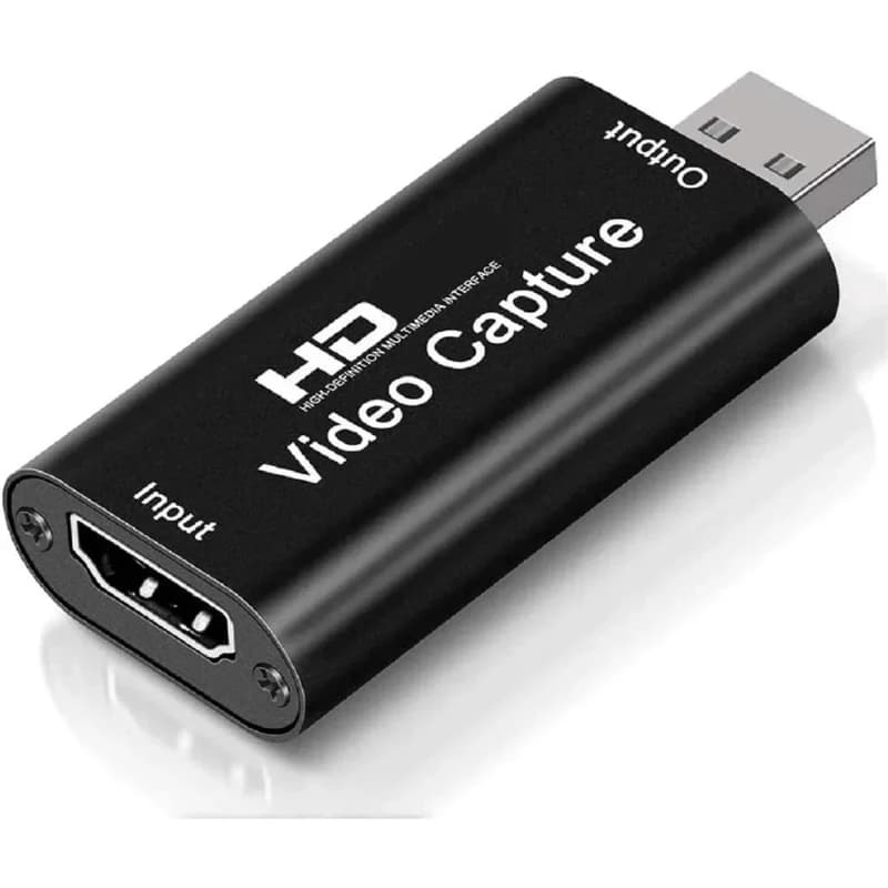 Carte de capture vidéo en métal compatible HDMI 4K, USB 2.0, pour PS4, jeux, DVD, caméscope, enregis