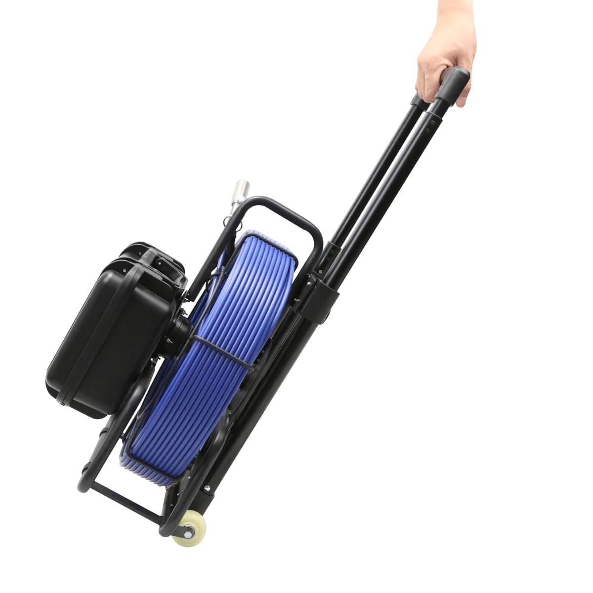 Caméra d'Inspection de Tuyau avec Carte FT DVR 8 Go, Endoscope Industriel de Drain d'Égout de Câble