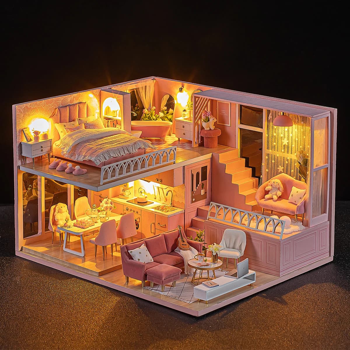 Mini Maison à Beurre Miniature pour Bébé, Kit de Bricolage, Salle de Production, Jouets de Princesse