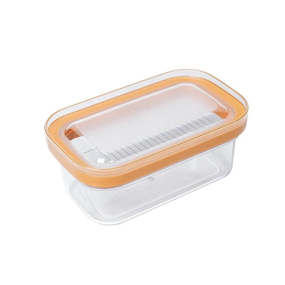 Conteneur de beurre à pression manuelle Durable en plastique avec couvercle d'étanchéité, conteneur