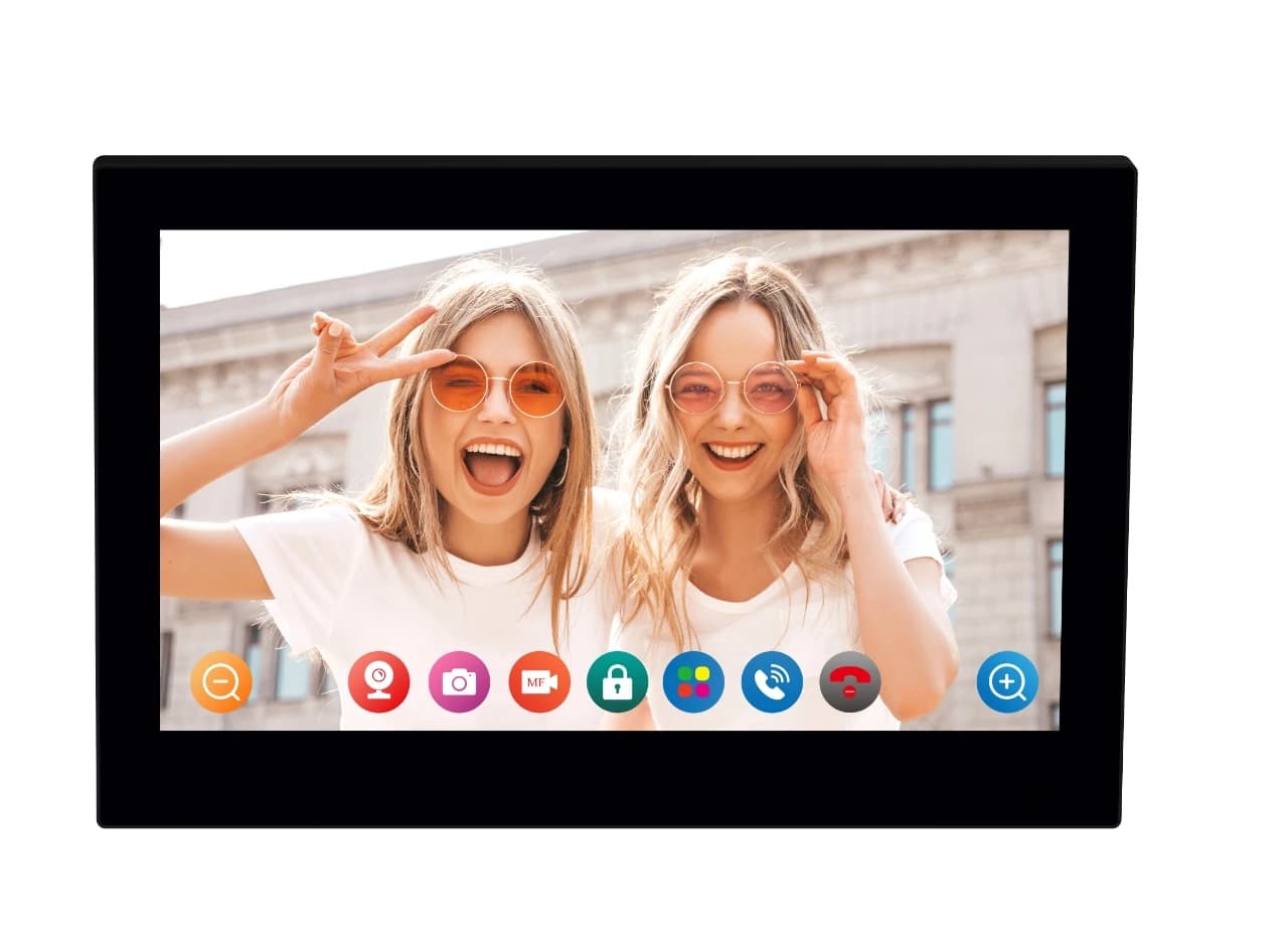 Tuya APP 7 pouces écran IPS 2MP 1080P filaire IP WIFI sonnette vidéo porte téléphone interphone visu