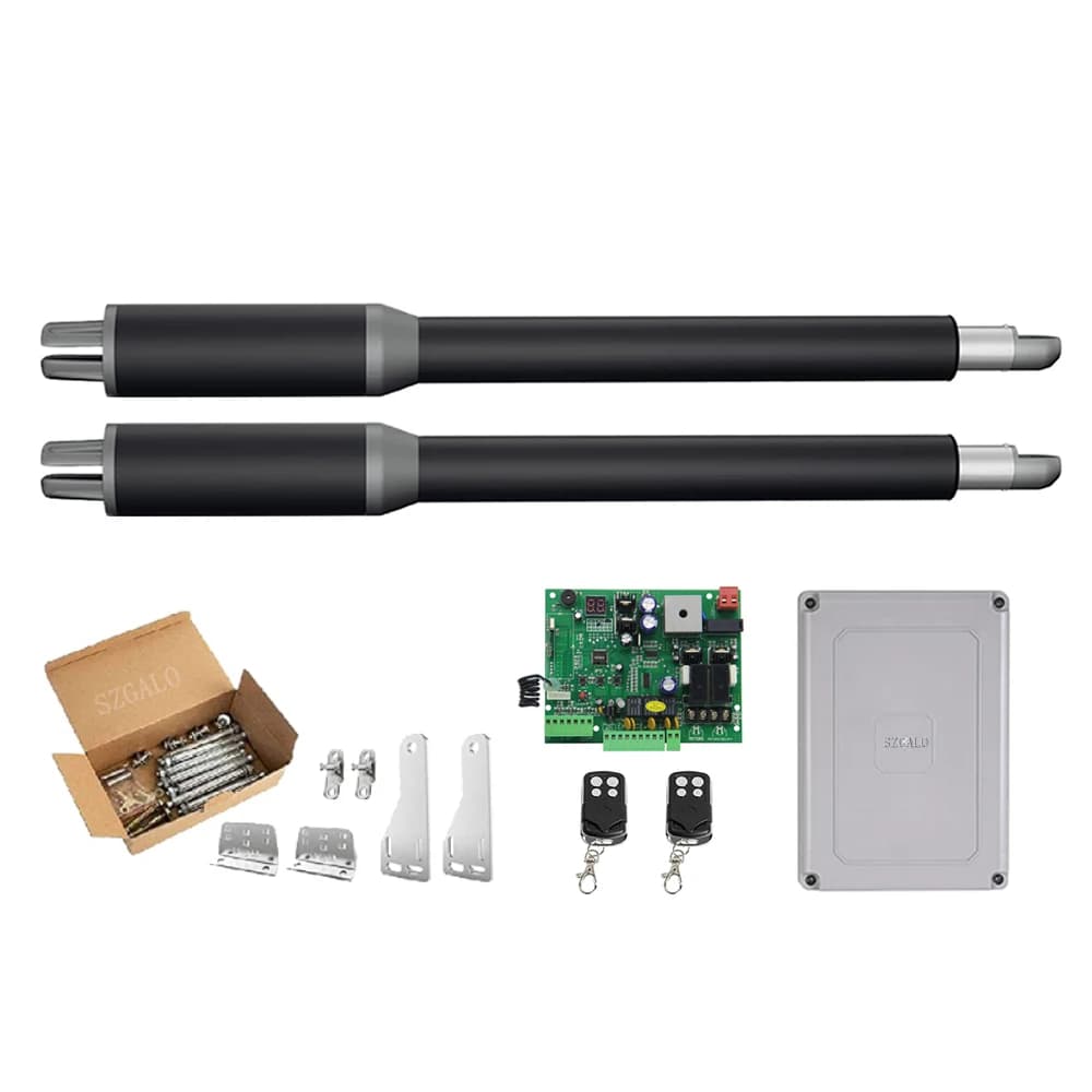 Ouvre-porte double, système de moteur, porte automatique AC220V/AC110V, pilote de porte battante, ac